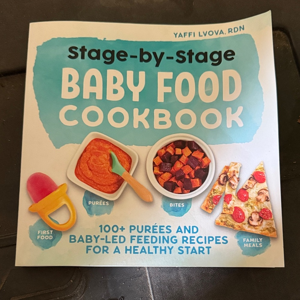 Baby Food Cookbook - Blue